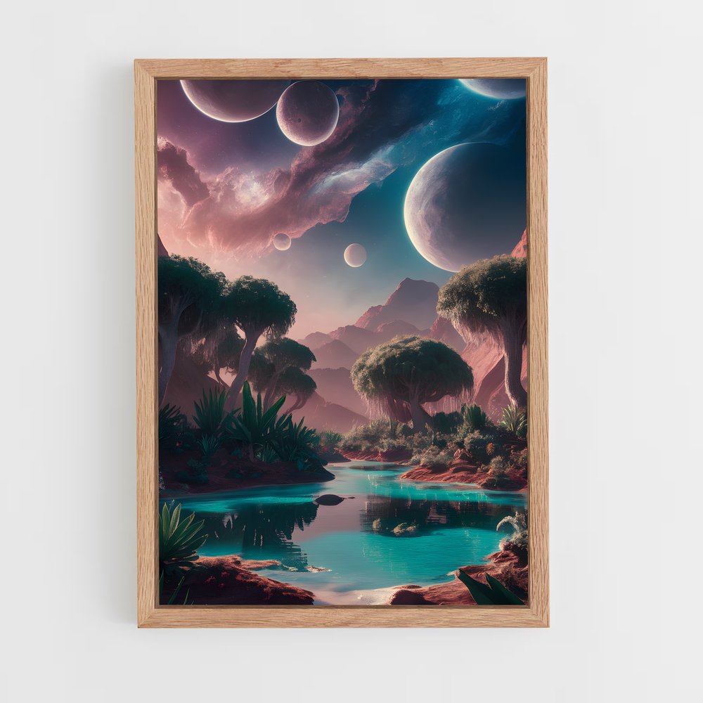Poster Écosystème Étrangé (vue 4)